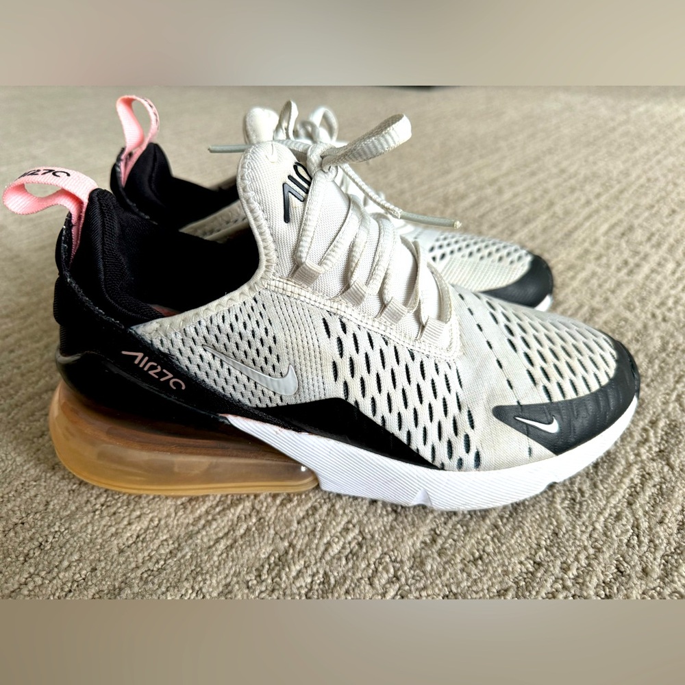 Lightly used, very good condition! Platinum Tint/Black/Bleached Coral/White